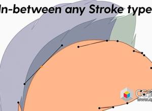 Blender流畅蜡笔绘画插件 GreasePencil Tween V1.6.0