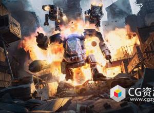 Blender科幻机甲机器系列战争3D模型 KitBash3D – Mech Wars