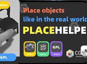 Blender插件-模型变换复制放置工具 Place Helper V1.3.8