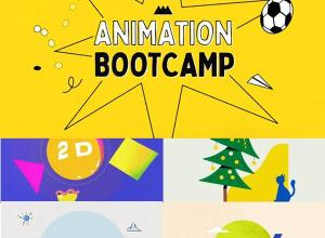 MG图形动画训练营全面基础AE教程 SOM Animation Bootcamp+中英文字幕