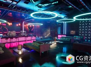 Unreal东京俱乐部夜总会资产包Tokyo Nightclub Part 2 UE5.0