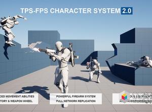 TPS-FPS角色系统 v2 UE5.1+