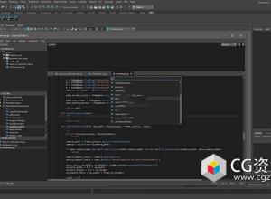 Maya 2025脚本编辑器 Charcoal Editor 2.7.6 Win
