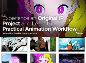 Coloso CSP+PS+AE通过实例IP项目掌握二维动画工作流程教程+中英文字幕