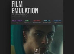 MONONODES电影胶片模拟视频调色镜头特效预设 Mononodes Film Emulation