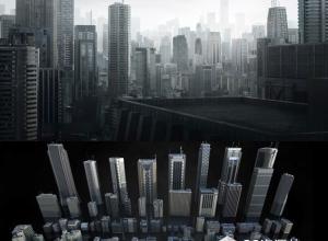 日本未来城市楼房建筑3D模型资产 Neo Tokyo Blender/FBX格式