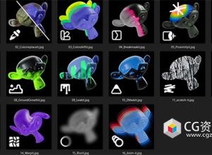 Blender高效节点组自定义创建修复着色器插件 Node-It v1.0