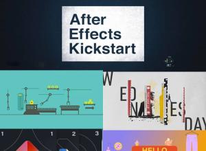 AE新手入门MG动画设计制作全面基础教程 SOM After Effects Kickstart+中英文字幕