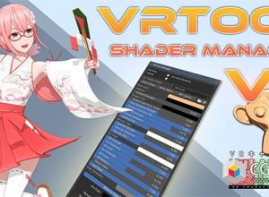 Blender动漫卡通渲染着色插件 Vrtoon Shader Manager V2.1.7