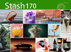 2025年 Stash 170期CG创意电视栏目包装参考广告视频动画短片合集