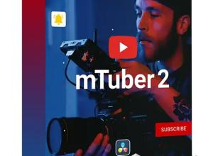 达芬奇插件-61组网络社交媒体视频排版订阅关注logo头像预设包 mTuber 2