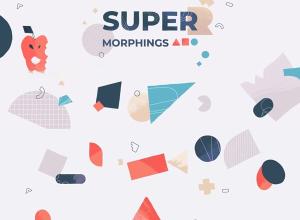 图形变换变形MG动画AE脚本 Super Morphings v1.0.5 + 中文字幕教程
