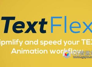 AE脚本-文字动画脚本 TextFlex v1.1+使用教程