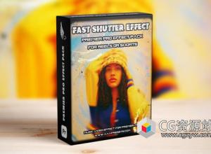 PR模板-抖音竖屏快速相机快门连拍视效 Fast Shutter Effect in Premiere Pro