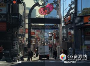 达芬奇调色节点预设iPhone模拟复古电影胶片质感LUT调色预设