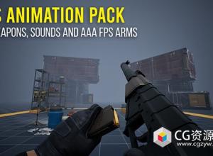 Unreal第一人称射击 (FPS) 动画包 FPS Animation Pack Ultimate UE5.3-UE5.6