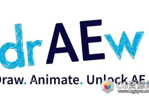 图形层动画绘制AE脚本 drAEw 1.0.012 Win + 使用教程