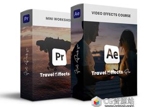 电影制作策划幕后拍摄花絮音乐音效调色剪辑技术大师课程 Travel Effects Pro+中英文字幕