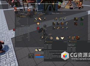 Unreal动作角色扮演游戏模板 Action RPG Template UE5.4