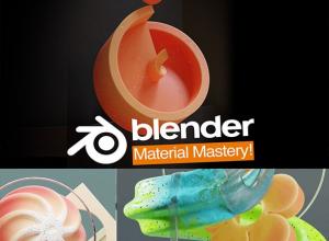 Blender程序纹理详解材质教程 Blender Material Master+中英文字幕