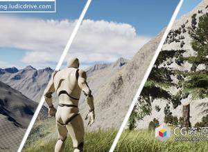 Unreal导入数字地形模型工具 Landscaping v7.24 UE5.3-5.6