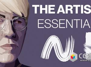 Blender纹理画笔艺术笔刷资产预设 The Artist’s Essentials – Texture Paint Brushes