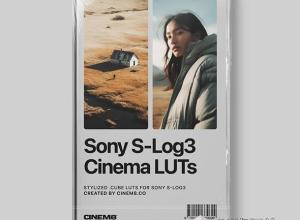 索尼SLog3电影感户外LUTS预设调色预设 Cinem8 – Sony S-Log3 Cinematic LUTs