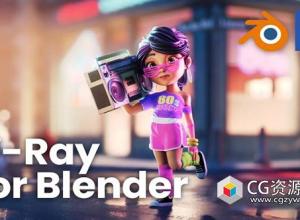 Blender Vray渲染器正式破解版 V-Ray 7.10.01 for Blender 4.2 – 4.5 Win