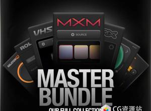 AE脚本-7组VHS模拟混合媒体复古胶片晕染脚本套装 Fredpelle - The Master Bundle