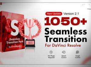 达芬奇预设-1050+转场包视频特效预设包 Transition Pack