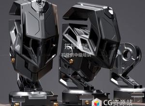 Elementza Maya硬面模型拓扑基础进阶视频教程+中英文字幕