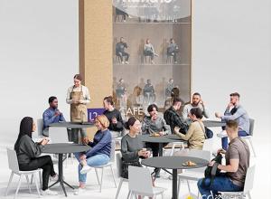 Blender模型-12组摆姿势咖啡馆场景3D人物模型 Humano 3D – 2212 Café 01