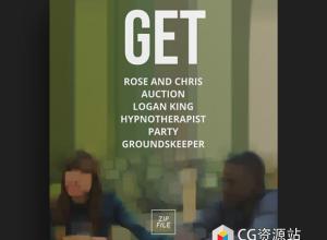 达芬奇调色节点-电影《逃出绝命镇》色调模拟仿真逆向工程还原调色预设 Mononodes Get Out Reverse Engineered PowerGrades