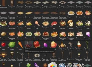 Blender预设-原神游戏物品3D模型资产预设 Genshin Impact Blender Assets collection