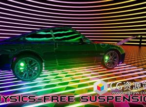 Unreal汽车绑定动画 Cinematic Car Rig (CCR) v2.1 UE5.1 – 5.6