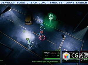 Unreal俯视角射击游戏模板 Defender: Co-Op Top-Down Shooter V3.1.2 UE5.6