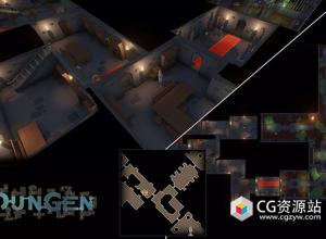 Unity生成地牢布局关卡工具 DunGen v2.18.9