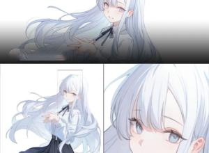 Coloso CSP从形状到角色人物动漫插画绘画核心技能手绘教程+中文字幕