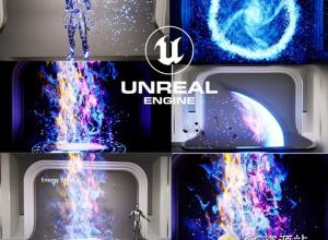 使用Niagara在UE5中逐步创建令人惊叹游戏级VFX特效视频教程+中英文字幕