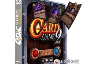 842个奇幻卡牌游戏音效素材包Card Game 2
