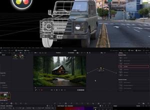 达芬奇20完整训练营视频剪辑动态图形文字调色Fusion 3D动画特效大师课程+中文字幕