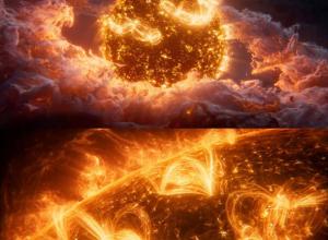 Houdini+Nuke太阳耀斑特效合成教程+中英文字幕