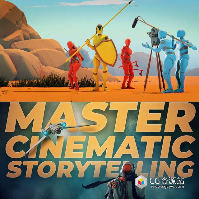 CGBoost Blender电影故事叙事镜头调度制作视频教程+中英文字幕-图片1