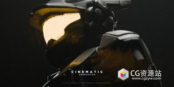 Blender镜头后期电影特效渲染插件 Cinematic Compositor Addon v1.4