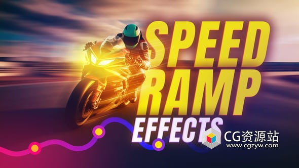 AE模板-快慢平滑变速效果工具 Speed Ramp Effects Tool