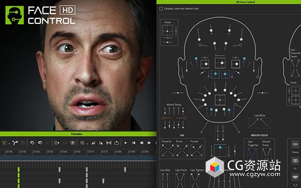 Reallusion人脸控制面部动画插件HD Face Control CC5