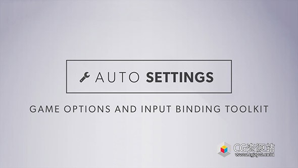 Unreal配置游戏选项输入绑定工具包 Auto Settings v1.31.0 UE5.6
